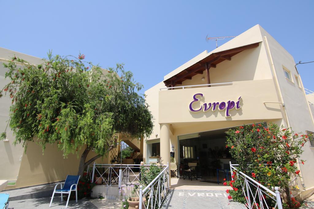 Evropi Hotel Platanias Exterior foto